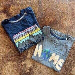 Patagonia Kids Tees with Graphic Designs